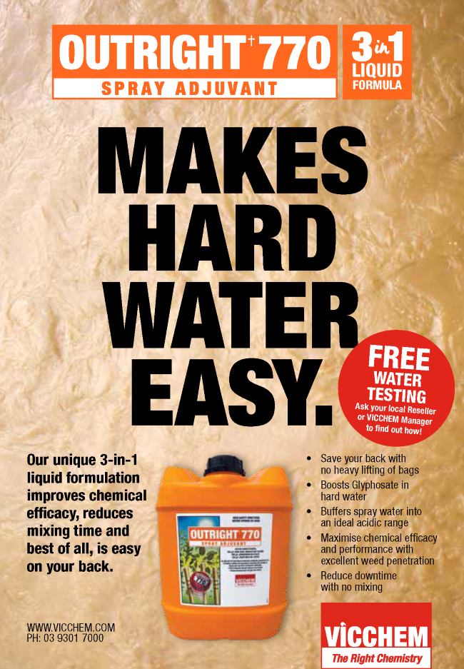 Outright 770 Makes Hard Water Easy